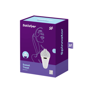 satisfyer sweet treat white package