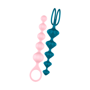 Satisfyer Love Beads 後庭串珠 粉藍色