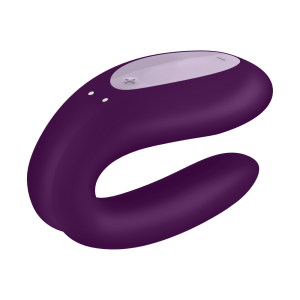 Satisfyer Double Joy 智能伴侶共震器 紫色