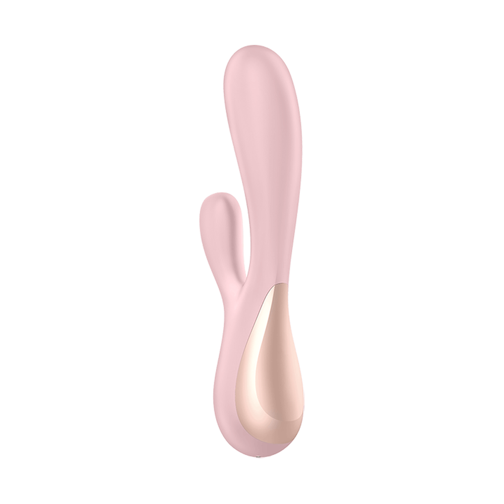 Satisfyer Mono Flex 智能兔子按摩棒 粉紅色