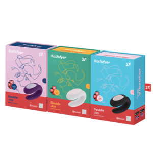 ainii 愛倪兩性健康專科 Satisfyer Double Joy 智能伴侶共震器 包裝