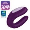 ainii 愛倪兩性健康專科 Satisfyer Double Joy 智能伴侶共震器 紫 1
