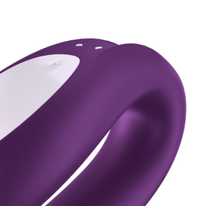 ainii 愛倪兩性健康專科 Satisfyer Double Joy 智能伴侶共震器 紫 2