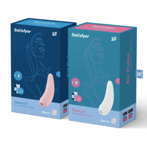 ainii 愛倪兩性健康專科 satisfyer curvy 2+ app 智能震動吸吮器 包裝
