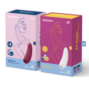 ainii 愛倪兩性健康專科 satisfyer curvy 1 plus app智能震動吸吮器 包裝