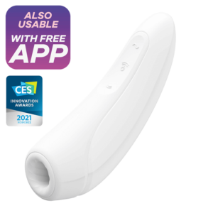 ainii 愛倪兩性健康專科 satisfyer curvy 1 plus app智能震動吸吮器 白 首圖
