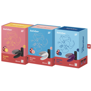 Satisfyer double fun three colors package
