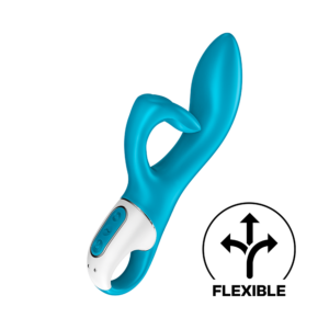 ainii 愛倪兩性健康專科 satisfyer embrace me 兔子達按摩棒 水藍色 1