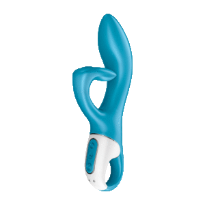 ainii 愛倪兩性健康專科 satisfyer embrace me 兔子達按摩棒 水藍色