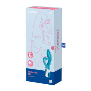 ainii 愛倪兩性健康專科 satisfyer embrace me 兔子達按摩棒 水藍色 7
