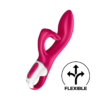 ainii 愛倪兩性健康專科 satisfyer embrace me 兔子達按摩棒 莓果色 1
