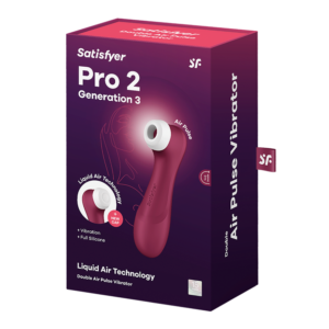 ainii 愛倪兩性健康專科 satisfyer pro 2 generation 3 拍打震動吸吮器 酒紅 6