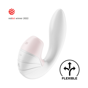 Satisfyer Supernova 震動吸吮 兔子按摩棒 產品圖 白 1