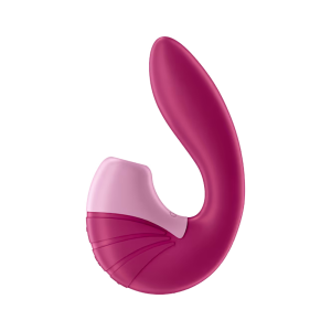 Satisfyer Supernova 震動吸吮 兔子按摩棒 產品圖 莓果 4