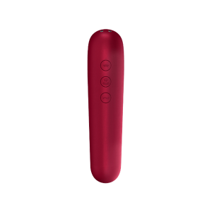 Satisfyer dual love 智能震動吸吮按摩棒 產品圖 紅 4
