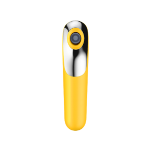 Satisfyer dual love 智能震動吸吮按摩棒 產品圖 黃 2