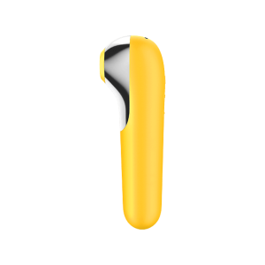 Satisfyer dual love 智能震動吸吮按摩棒 產品圖 黃 3