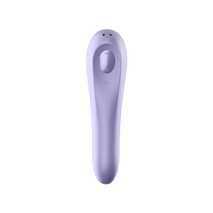 Satisfyer dual pleasure 智能震動吸吮按摩棒 產品圖 丁香紫 2