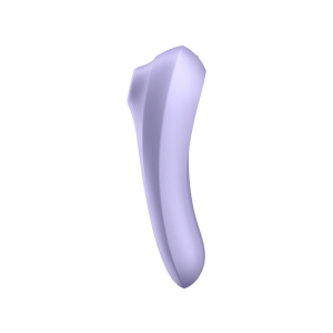 Satisfyer dual pleasure 智能震動吸吮按摩棒 產品圖 丁香紫 3