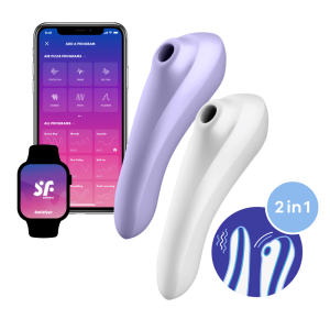 Satisfyer dual pleasure 智能震動吸吮按摩棒 產品圖 描述圖 2