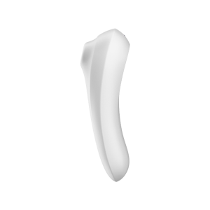 Satisfyer dual pleasure 智能震動吸吮按摩棒 產品圖 白 3