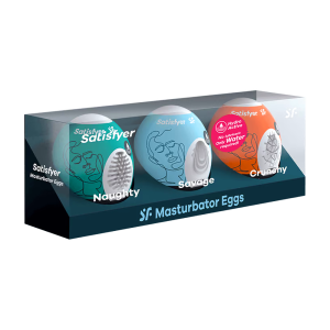 ainii 愛倪兩性健康專科 satisfyer masturbator egg 愉悅蛋 3入組 產品圖 3