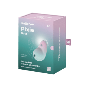 Satisfyer Pixie dust mint pink package