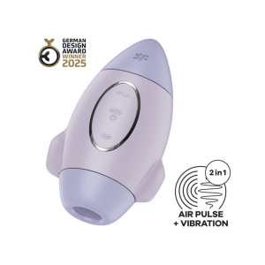Satisfyer Mission Control 火箭震動吸吮器 丁香紫 1