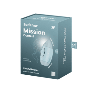 Satisfyer Mission Control 火箭震動吸吮器 天空藍 package