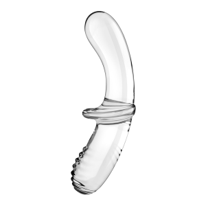 Alternative view of Satisfyer Double Crystal 玻璃按摩棒