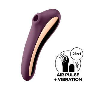 Satisfyer Dual Kiss 震動吸吮按摩棒