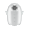 Satisfyer Glowing Ghost 夜光震動吸吮器 白色
