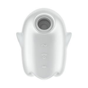 Satisfyer Glowing Ghost 夜光震動吸吮器 白色