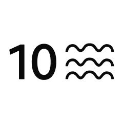 10 段震動