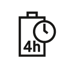 4 小時續航