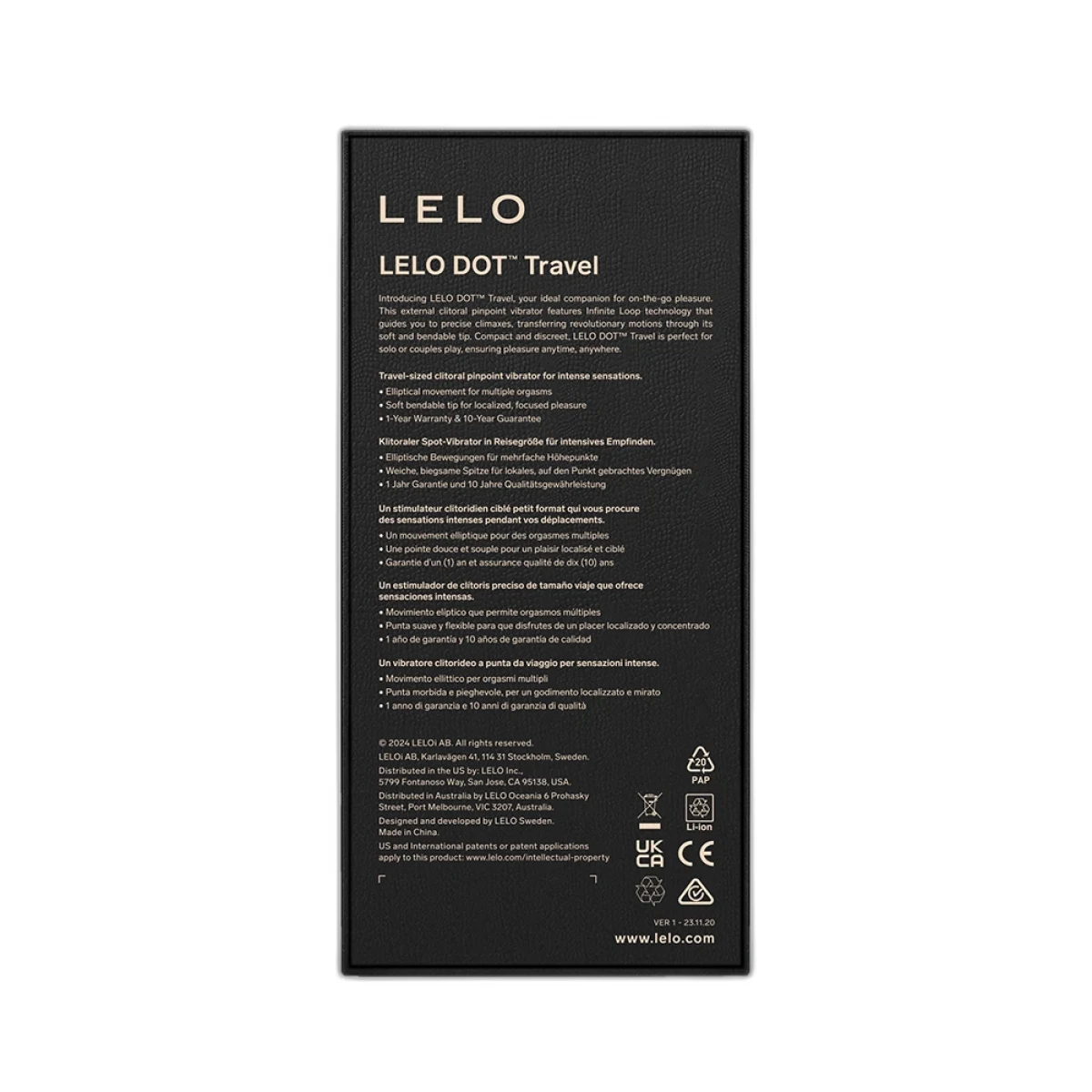 LELO DOT Travel 陰蒂刺激器:圖片 5