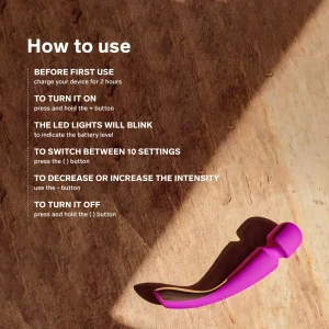 LELO SMART WAND 2 Medium 多功能震動器:圖片 6