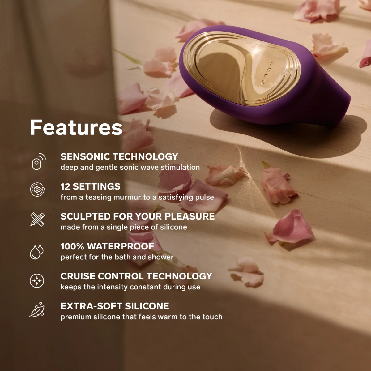LELO SONA 2 Cruise 陰蒂吸吮器:圖片 5