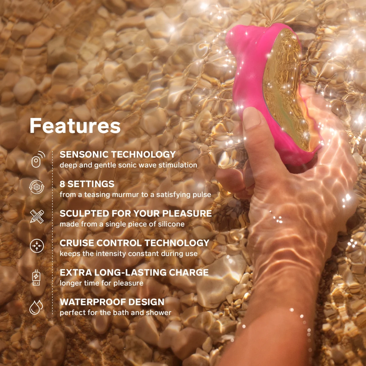 LELO SONA Cruise 陰蒂吸吮器:圖片 5