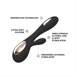 LELO SORAYA Wave 兔子按摩棒:圖片 3