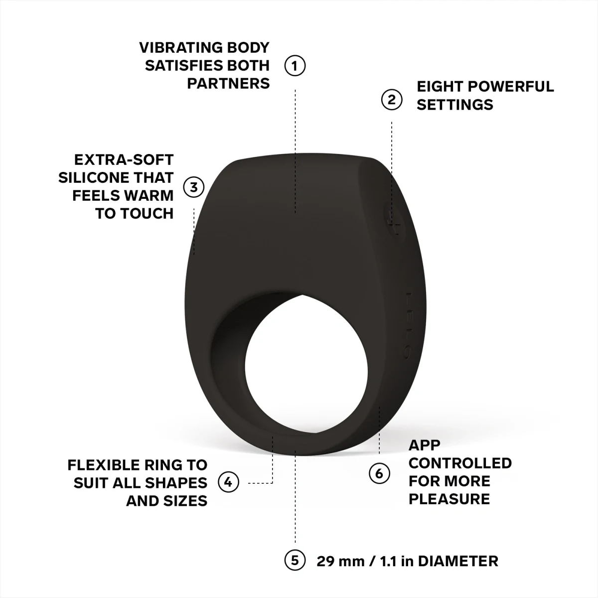 LELO TOR 3 伴侶共震器:圖片 3