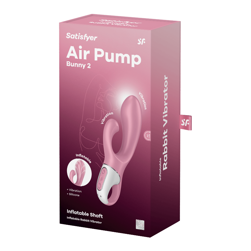Satisfyer Air Pump Bunny 2 充氣式兔子按摩棒:圖片 5
