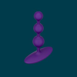 ROMP Amp 深紫色後庭拉珠斜角