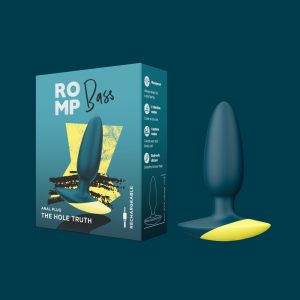ROMP Bass 墨綠色外盒包裝與產品