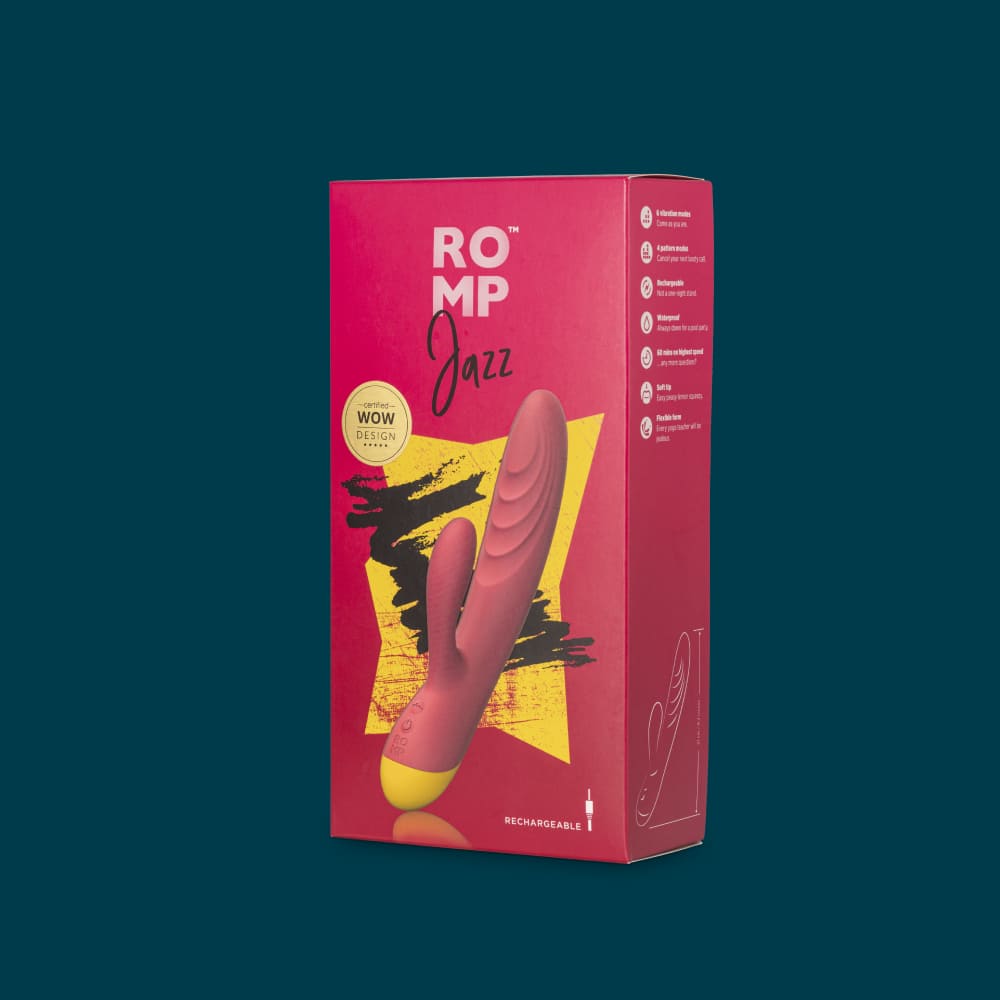 ROMP Jazz 莓果色外盒包裝