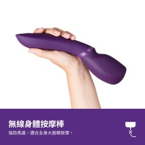 We-Vibe Wand 2 無線身體按摩棒,強勁馬達適合全身大面積按摩
